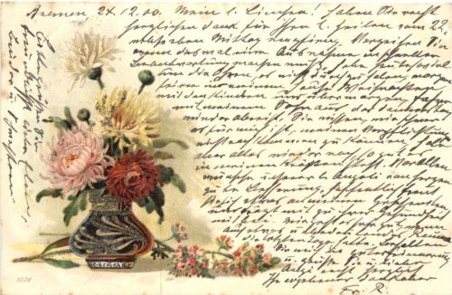 Blumen - Litho