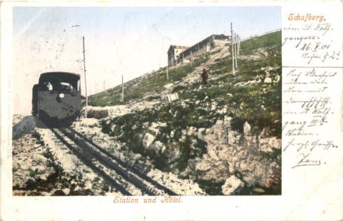 Schafberg - Station und Hotel