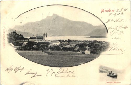 Mondsee - Dampfer Helene