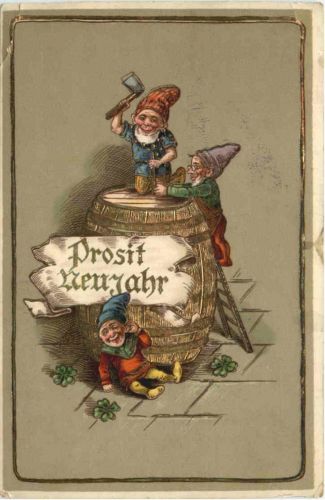 Neujahr - Zwerge