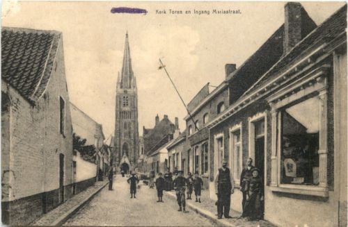 Oudenburg - Kerk Toren - Feldpost
