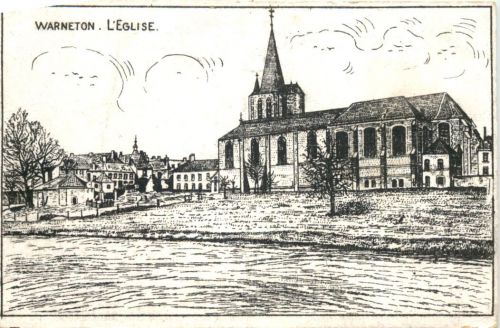 Warneton - L Eglise - Feldpost