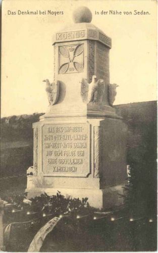 Das Denkmal bei Noyers Sedan