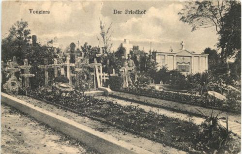 Vouziers - Der Freidhof - Feldpost