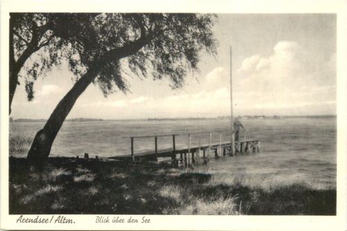 Arendsee in der Altmark - Blick über den See