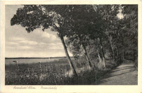 Arendsee in der Altmark - Promenade