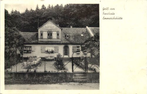 Gruss vom Forsthaus Emmerichshütte - Rheinböllen