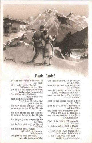 Liederkarte - Ruck Zuck