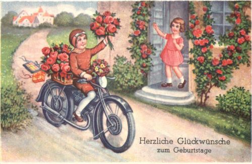 Geburtstag - Motorrad Kinder