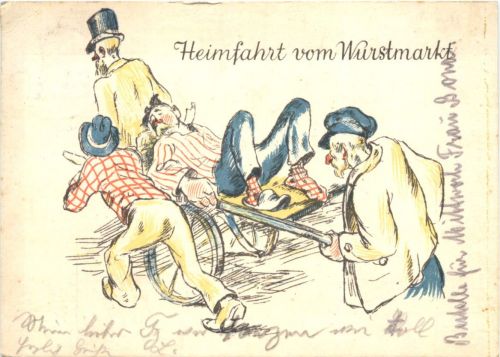 Bad Dürkheim - Heimfahrt vom Wurstmarkt