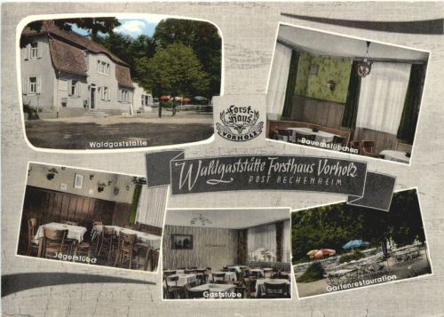Bechenheim - Waldgaststätte Forsthaus Vorholz