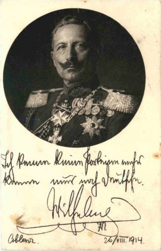 Kaiser Wilhelm II - Ganzsache