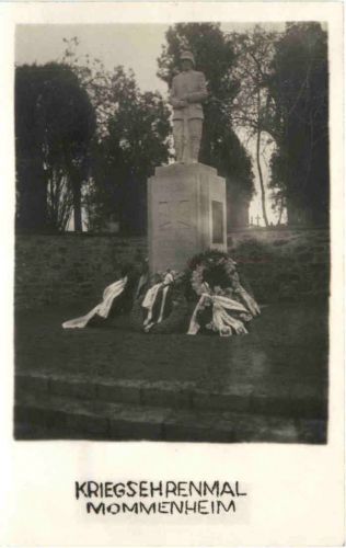 Mommenheim - Kreigerdenkmal