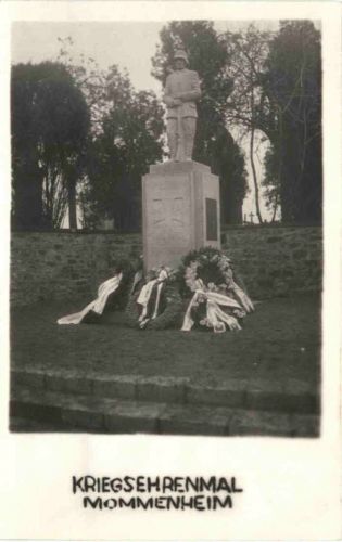 Mommenheim - Kreigerdenkmal