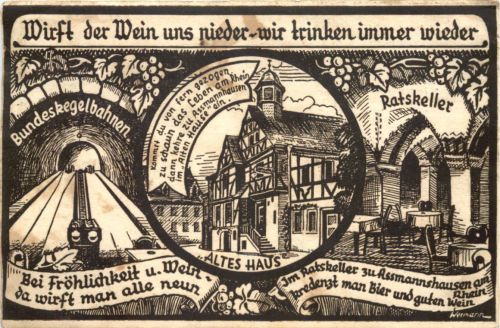 Assmannshausen am Rhein - Altes Haus