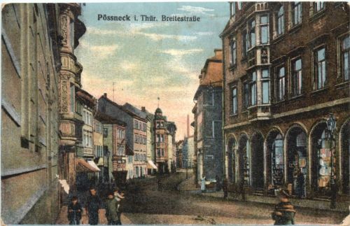 Pössneck - Breitestrasse
