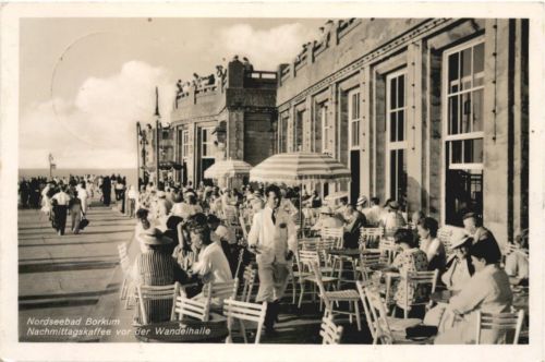 Nordseebad Borkum - Nachmittagskaffee