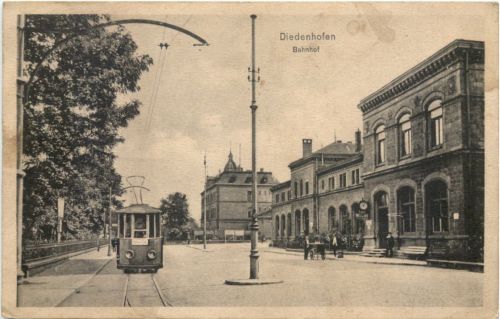 Diedenhofen - Bahnhof - Feldpost