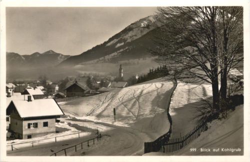 Blick auf Kohlgrub