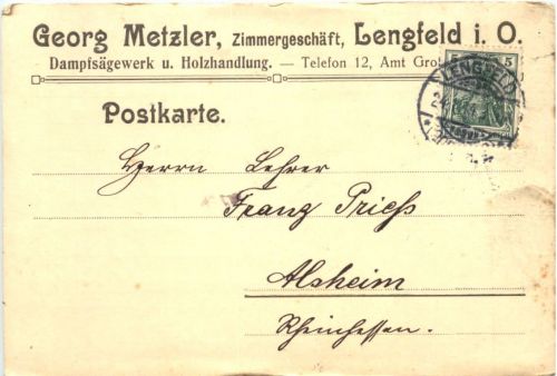 Lengfeld i. O. Georg Metzler