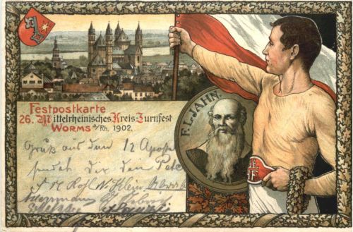 Worms - 26. Mittelrheinisches Kreis Turnfest 1902