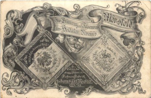 Mörsfeld - Fahnenweihe des Soldaten Vereins