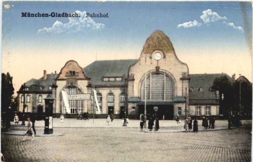 München-Gladbach - Bahnhof