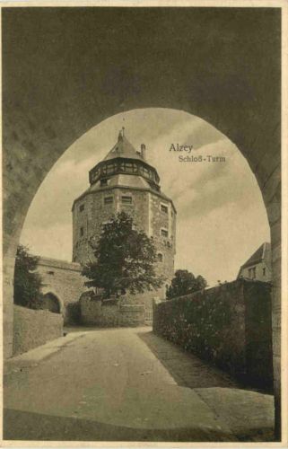 Alzey - Schloß-Turm