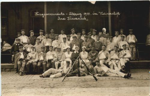 Bad Kreuznach - Kriegswerwundete Feldzug 1914