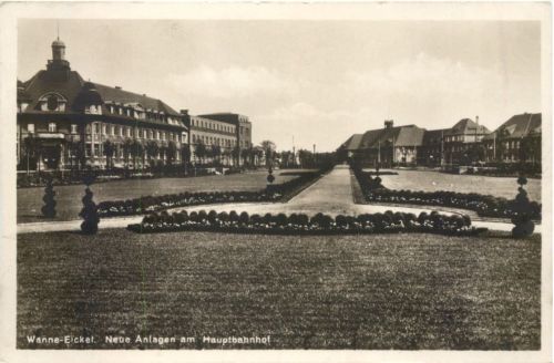 Wanne-Eickel - Neue Anlagen am Hauptbahnhof