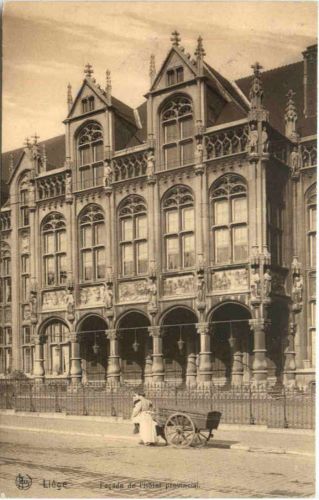 Liege - Facade de l hotel prvincial