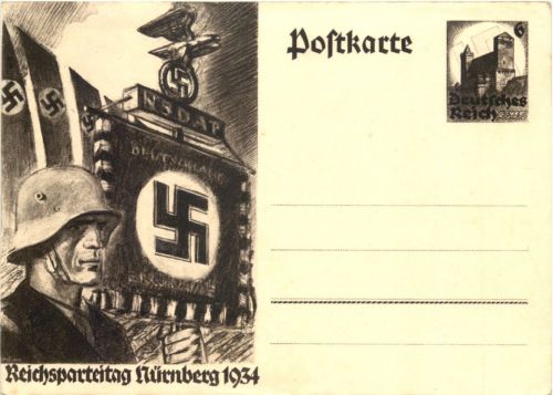 Reichsparteitag 1934 - Ganzsache