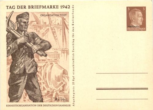 Tag der Briefmarke 1942 - Ganzsache
