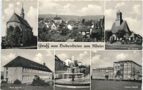 Gruss aus Budenheim am Rhein