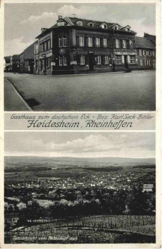 Heidesheim - Gasthaus zum Deutschen Eck