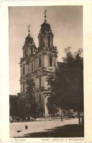 Wilno - Kosciol S Katarzyny