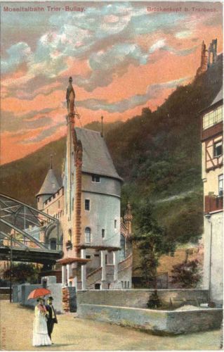 Moseltalbahn Trier-Bullay - Brückenkopf bei Trarbach