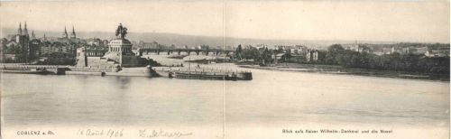 Koblenz - Klappkarte