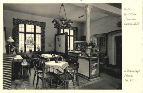 Braunlage - Waldgaststätte Brunnenbachsmühle