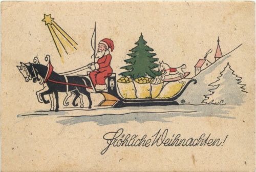 Weihnachten - Weihnachtsmann