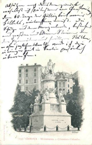 Genova - Monumento a Cristoforo Colombo