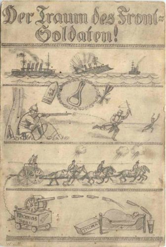 Der Traum des Frontsoldaten - Humor - Feldpost
