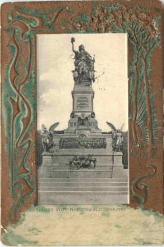 Gruss vom Niederwalddenkmal