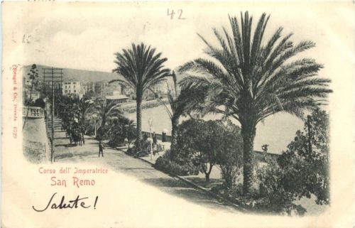 San Remo - Corso dell Imperatrice