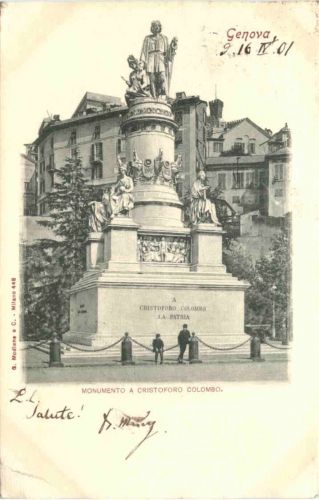 Genova - Monumento a Cristoforo colombo