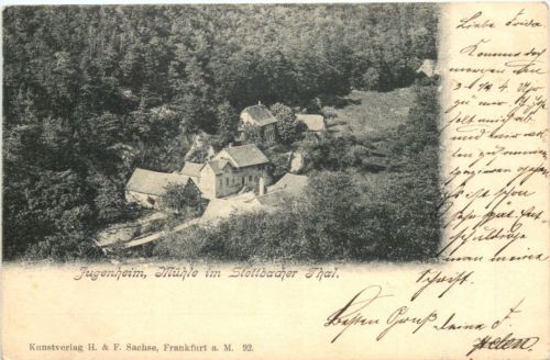 Jugenheim - Mühle im Stettbacher Thal