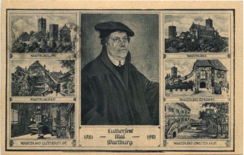 Wartburg - Lutherfest 1921
