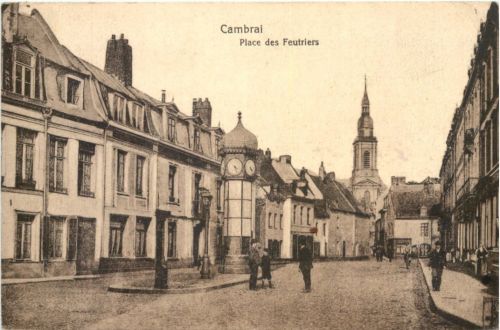 Cambrai - Place des Feutriers - Feldpost