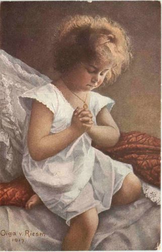 Künstler Ak Olga v. Riesen