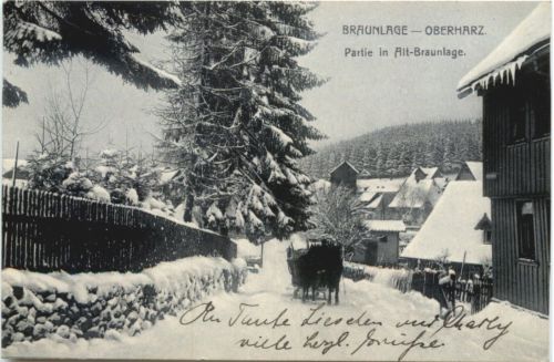 Braunlage - Oberharz - PArtie in Alt-Braunlage